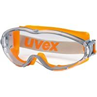 Uvex Ultrasonic Vollsichtschutzbrille - Supravision Excellence - Transparent-Grau-Orange